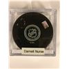 Image 2 : DARNELL NURSE SIGNED EDMONTON OILERS HOCKEY PUCK