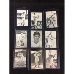 1947 BOND BREAD BASEBALL CARD LOT