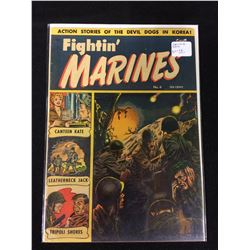 Fightin’ Marines #6 (1952) Matt Baker Cover & Art Canteen Kate