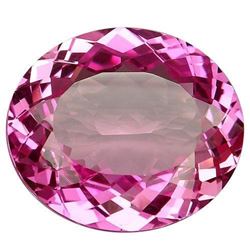 70.75ct. Pink Topaz Oval