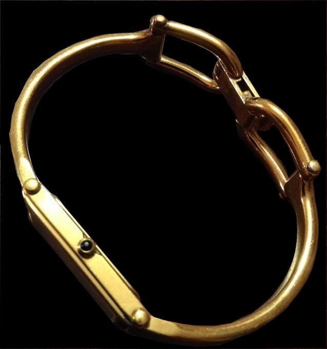 Authentic Gucci Ladies Gold Bracelet Wrist Watch