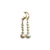 Image 1 : Mignon aaa++ grade white south sea pearl dangle earring 14k.