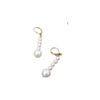 Image 2 : Mignon aaa++ grade white south sea pearl dangle earring 14k.