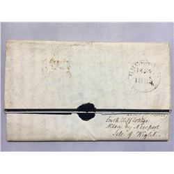 1833 Hand-written iron gall ink letter full of family news and gossip
