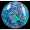 Image 4 : 15.00 Cts Round Mosaic Opal