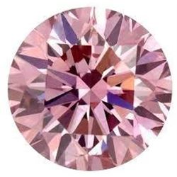 7ct Round Brilliant Cut Pink BIANCO Diamond