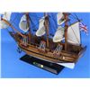 Image 8 : Wooden Charles Darwins HMS Beagle Tall Model Ship 20"
