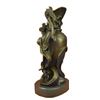 Image 2 : Signed Original Hot Cast Kassin Semi Nude Nymph Floating Bronze Sculpture Statue