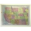 Image 1 : Tremendous J. Bartholomew Map of the Western US