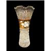 Image 1 : Handcrafted Czech Caesar Crystal Enameled Vase
