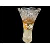 Image 2 : Handcrafted Czech Caesar Crystal Enameled Vase