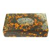 Image 1 : c.1790's Antique Faux Tortoise Shell Lacquered Wood Snuff Box