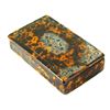 Image 3 : c.1790's Antique Faux Tortoise Shell Lacquered Wood Snuff Box