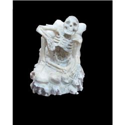 Skeleton In Antler Carving