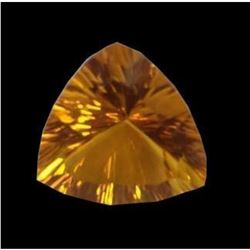 9.15ct Honey Orange Trillion Citrine Gemstone