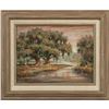 Image 3 : Late 20thc, William Stracener, Oak Tress & Marsh Lanscape Oil Paintings
