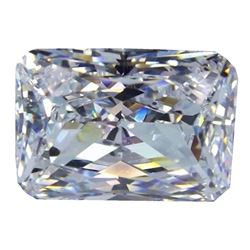 6.79ct Radiant Cut Bianco Diamond