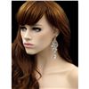Image 2 : Czech Crystal & Rhinestone Drop Dangle Earrings