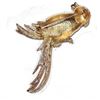 Image 8 : Multicolor Crystal Gold Parrot Brooch / Pin