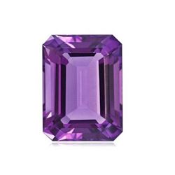 5.05cts Natural Brazilian Octagon Cut Amethyst AAA Loose Gemstone