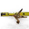 Image 5 : Hummingbird Bird Signed Pin Brooch Rhinestone 14k Gold Plated D M Lind
