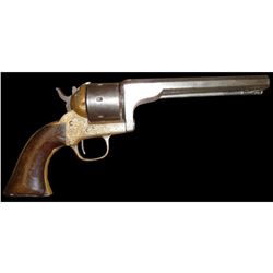 Mid 19thc American Seven Shot Rimfire Revolver