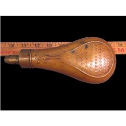 Antique 1830's G & J W Hawksley Hunting Powder Flask