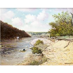 Daniel Maldonado (Texas) Horses & Texas River