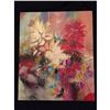Image 1 : Abstract Floral Still Life, Studio Wrap Oil Painting