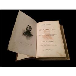 19thc Civil War New Jersey History Book