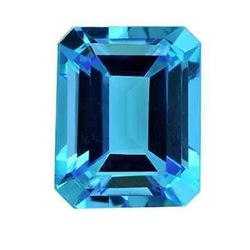 3.30ct Natural Swiss Blue Topaz Gemstone
