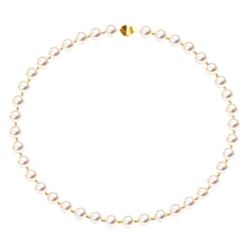 Charming Aaa 10-11mm Real Natural South Sea White Round Pearl Necklace 14k 18"
