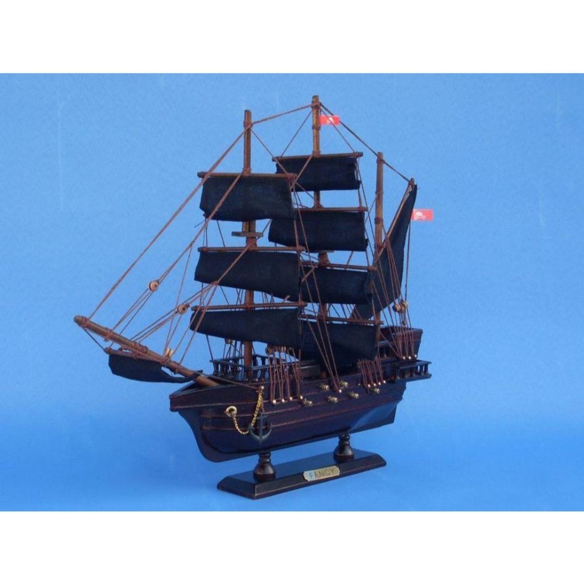 Wooden Henry Avery's The Fancy Model Pirate Ship 14