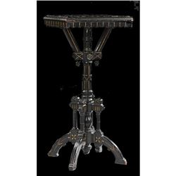 c1880 American Aesthetic Ebonized Pedesta