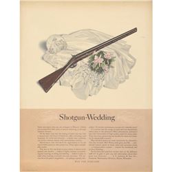 1941 S.C. Johnson & Son Shotgun Wedding Ad