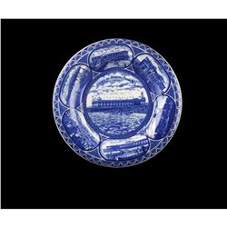 Rare 1920's R&M Co. Staffordshire New Jersey Plate