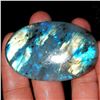 Image 2 : Huge 181ct Natural African Rainbow Labradorite Gemstone