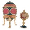 Image 2 : 1914 Mosaic Faberge-Inspired Egg
