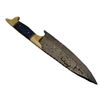 Image 4 : Hand-Made Damascus Steel Hunting Knife