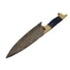 Image 8 : Hand-Made Damascus Steel Hunting Knife