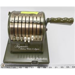 VINTAGE PAYMASTER CHEQUE WRITER