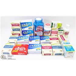 BAG OF ASSORTED LAXATIVES