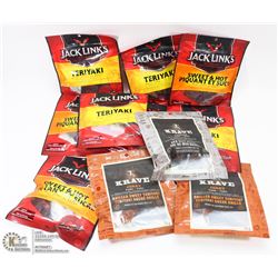 BAG OF JACKLINKS BEEF JERKY - ASSORTED FLAVORS