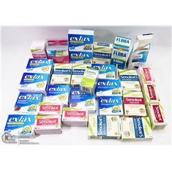 BAG OF ASSORTED LAXATIVES