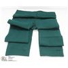 Image 1 : NEW DARK GREEN FLEECE LINED LEGGINGS, ONE SIZE