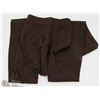 Image 1 : NEW COFFEE BROWN COLOR FLEECE LINED  LEGGINGS