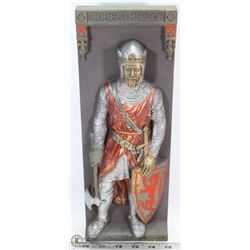 MARCUS REPLICAS PLASTER CAST KNIGHT WALL