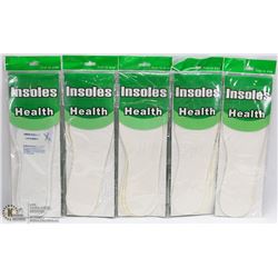 BUNDLE OF 5 'TRIM TO SIZE' INSOLES