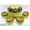 Image 1 : VINTAGE CLAY 4 BOWL SOUP SET