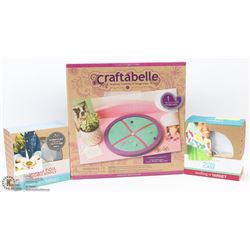 LOT OF 3 NEW KIDS CREATION / CRAFT KITS
